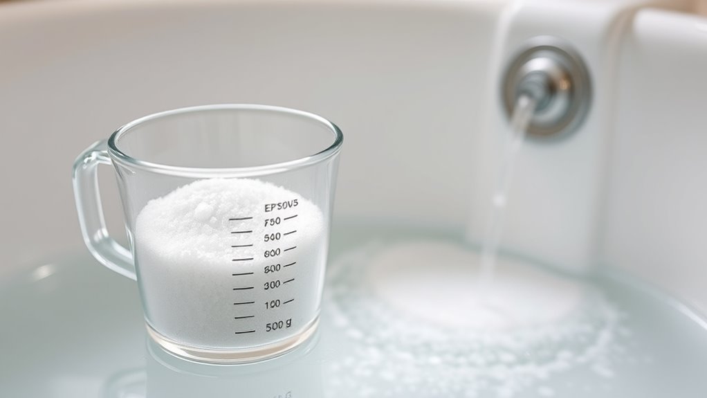 accurate epsom salt measurement