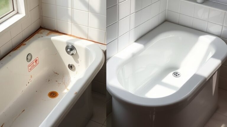 bathtub reglazing vs replacing