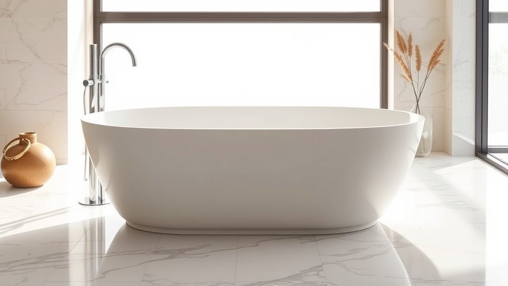 bathtub weight varies greatly