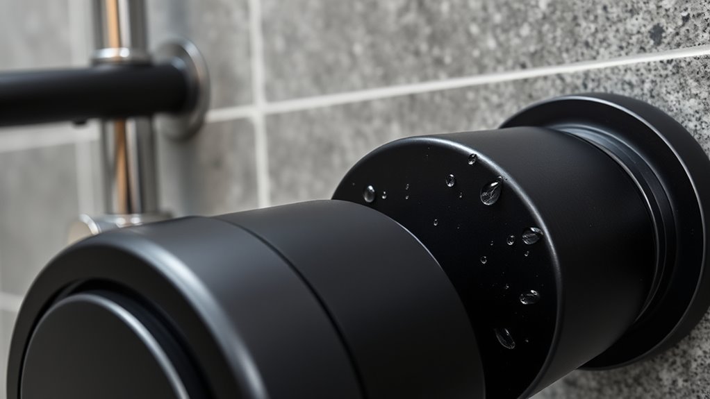 bold matte contrasting finish