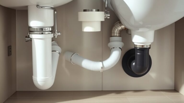 check drain connections visually