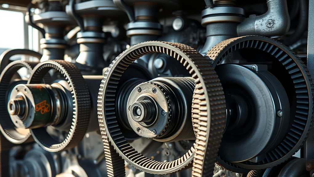 check for belt connection