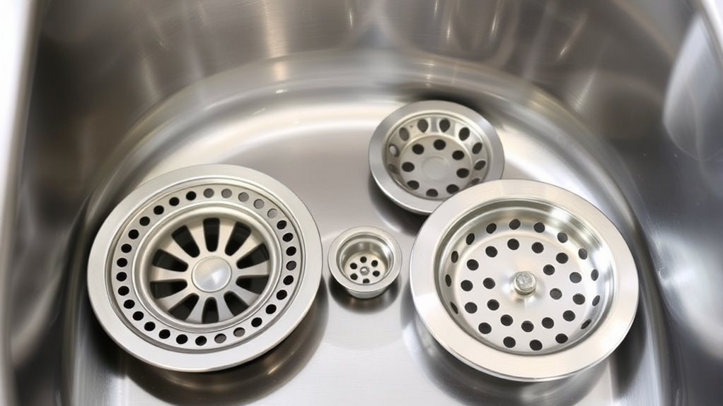 checking compatibility for sink strainers