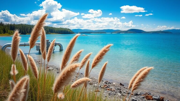 cities extracting lake water