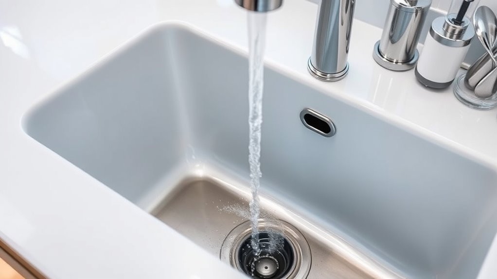 clean filtered drinking water