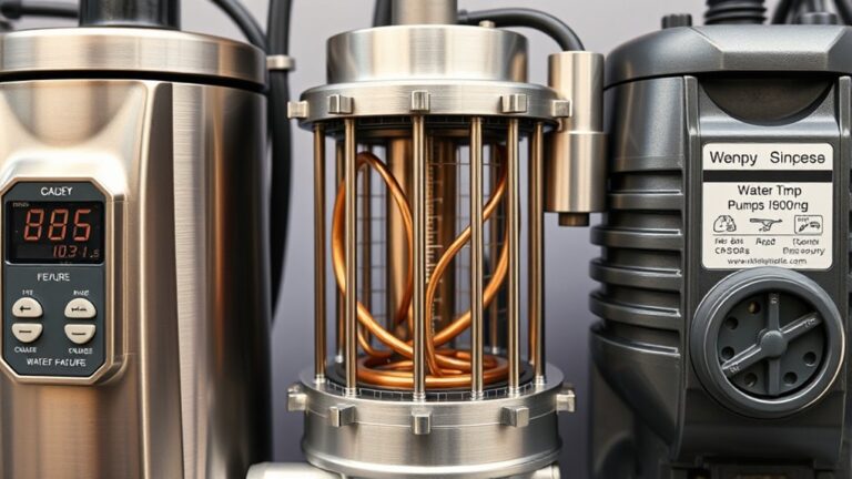 compare pump specifications carefully