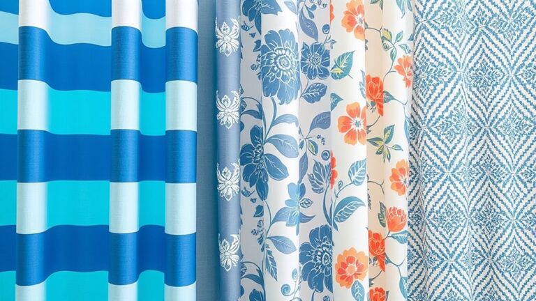 compare shower curtain sizes