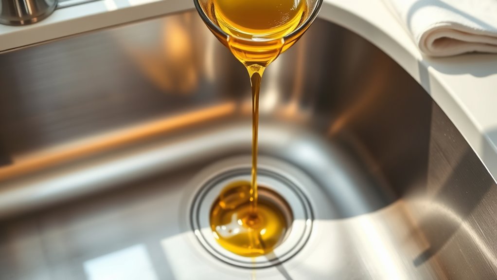 cool oil before disposal