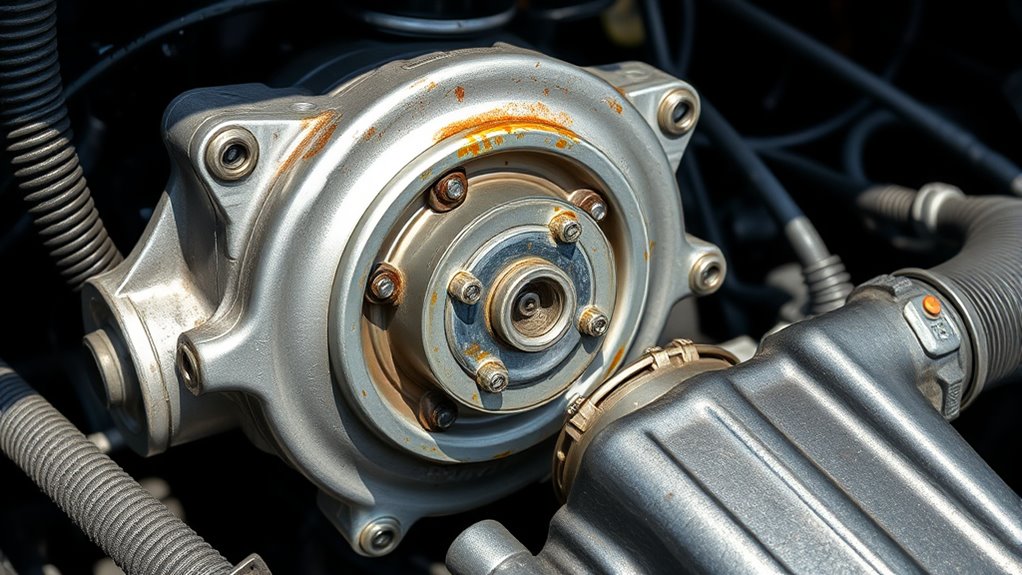 detecting ford water pump issues