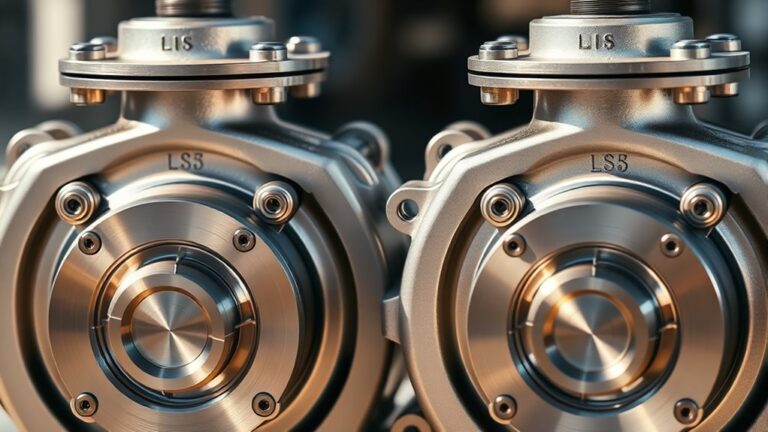 different ls water pumps