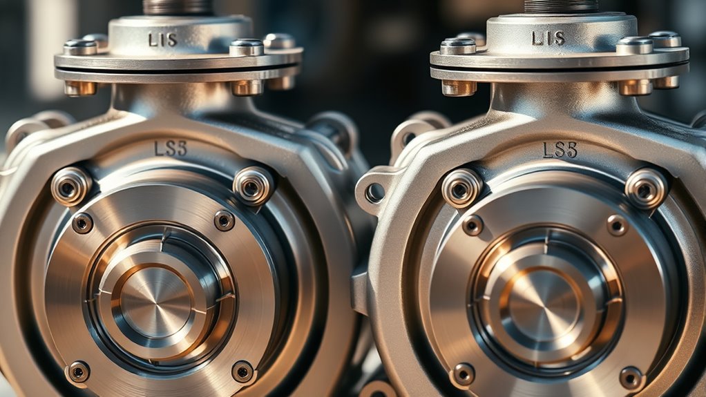 different ls water pumps