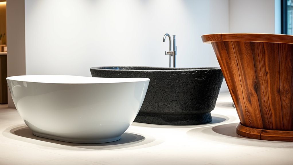 durable water resistant bathtub materials