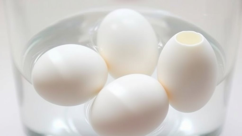 egg freshness floating test