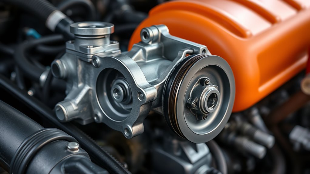 engine cooling system pump