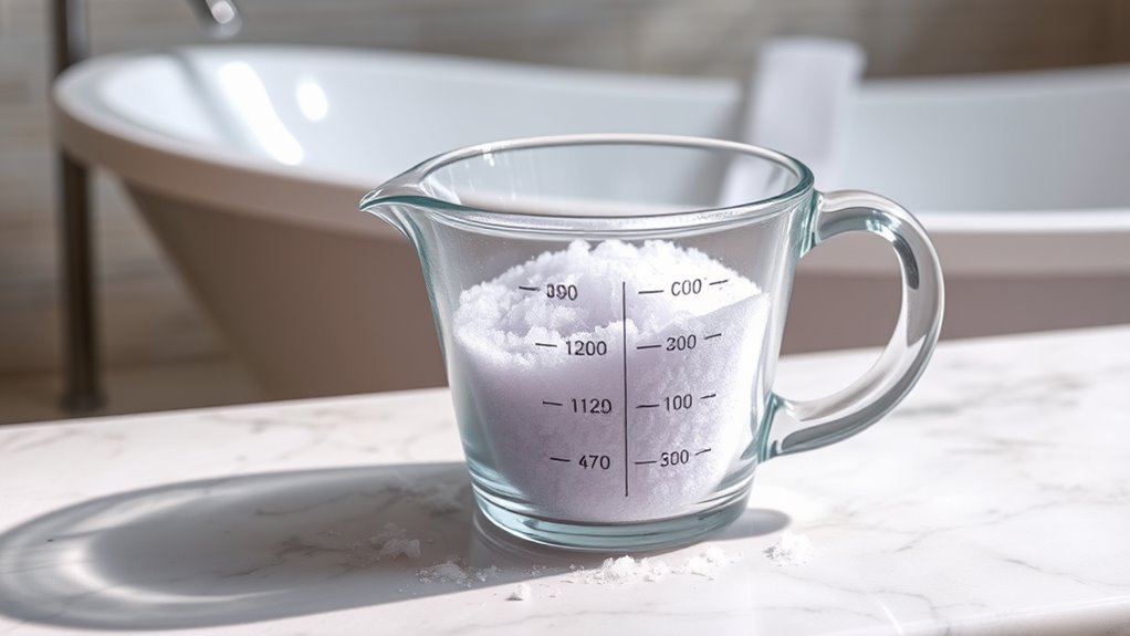 epsom salt bath measurement