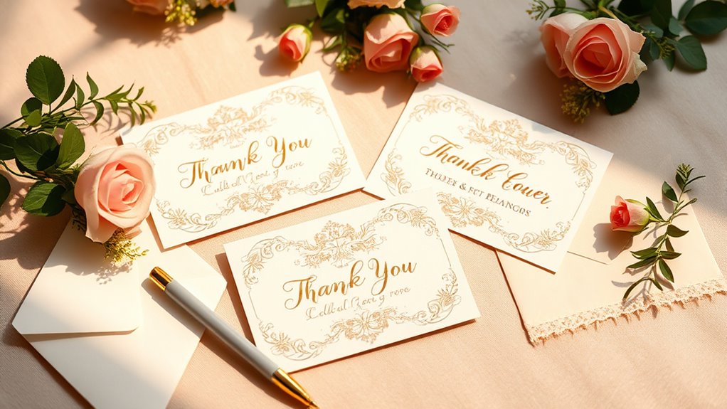 express gratitude through cards