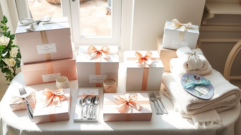 gift selection and presentation