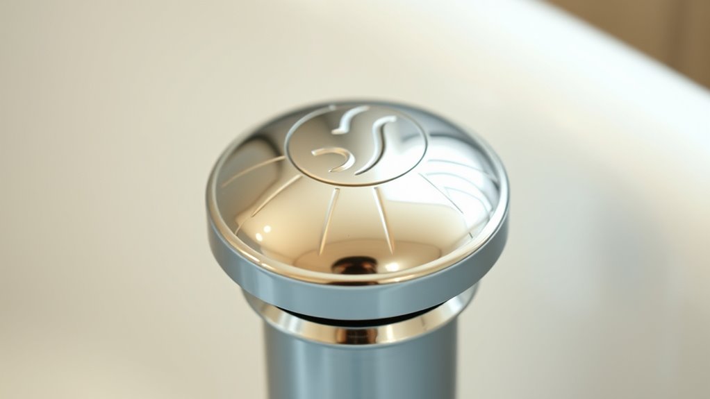 identify and operate bathtub drain