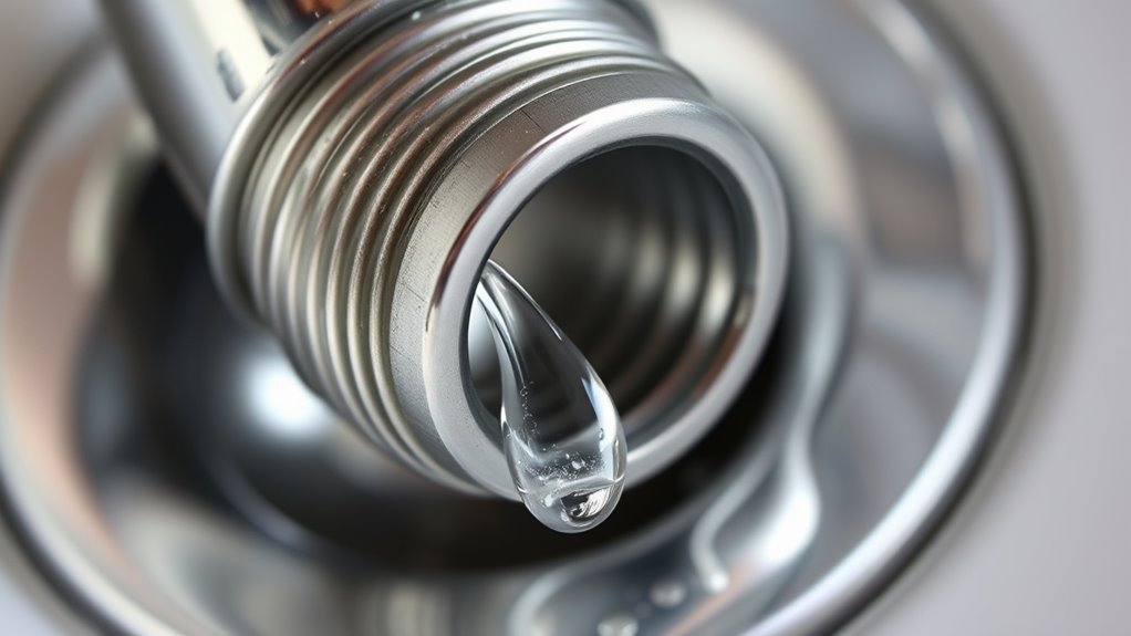 identify sink leak signs