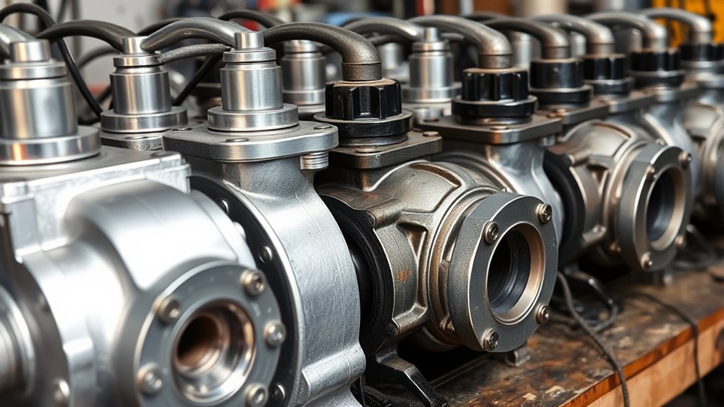 identifying aluminum water pumps