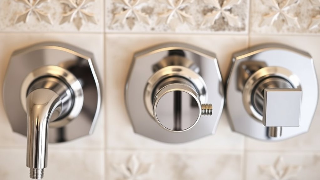 matching shower valve sizes