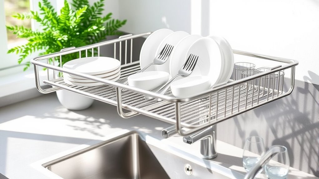 maximize kitchen drying space