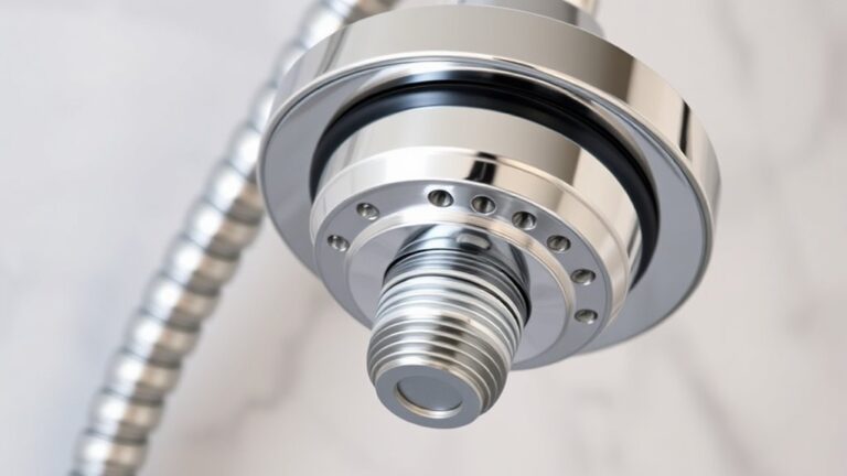 removable shower head design