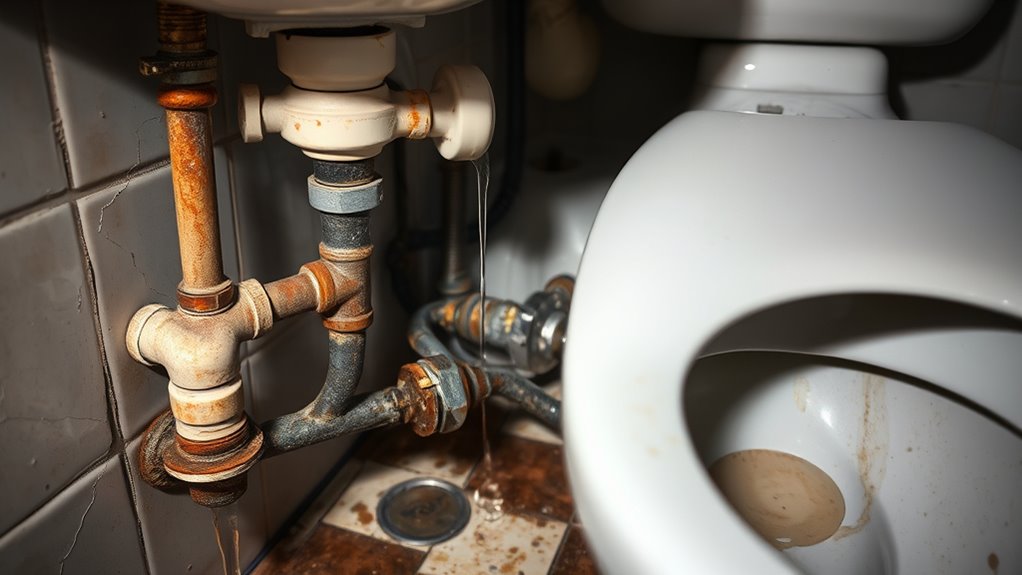 risks of improper pipe connection