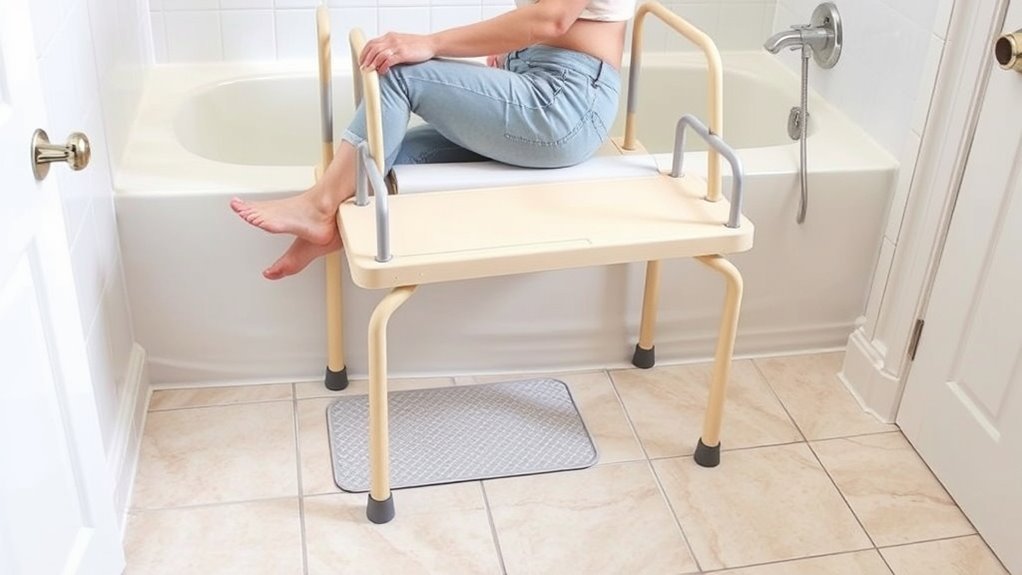 safe supportive bathing aid