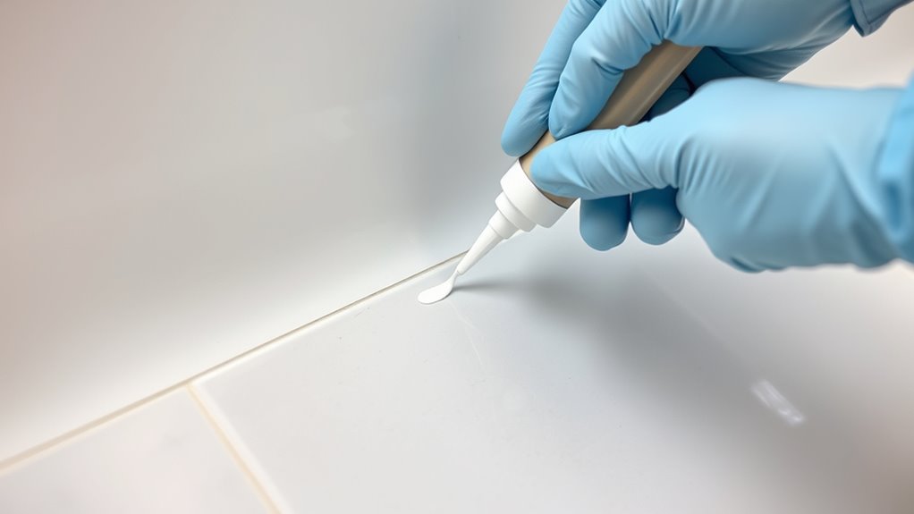 seal grout regularly for protection