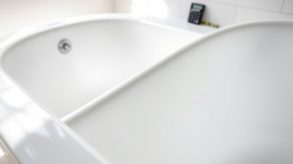 set realistic bathtub budget