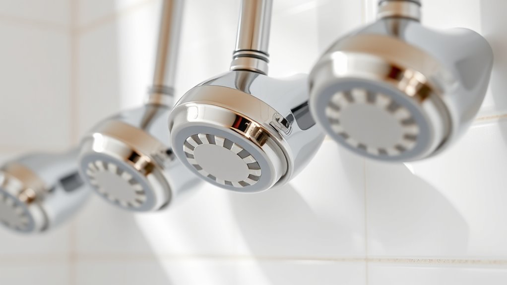 standardized compatible shower holders