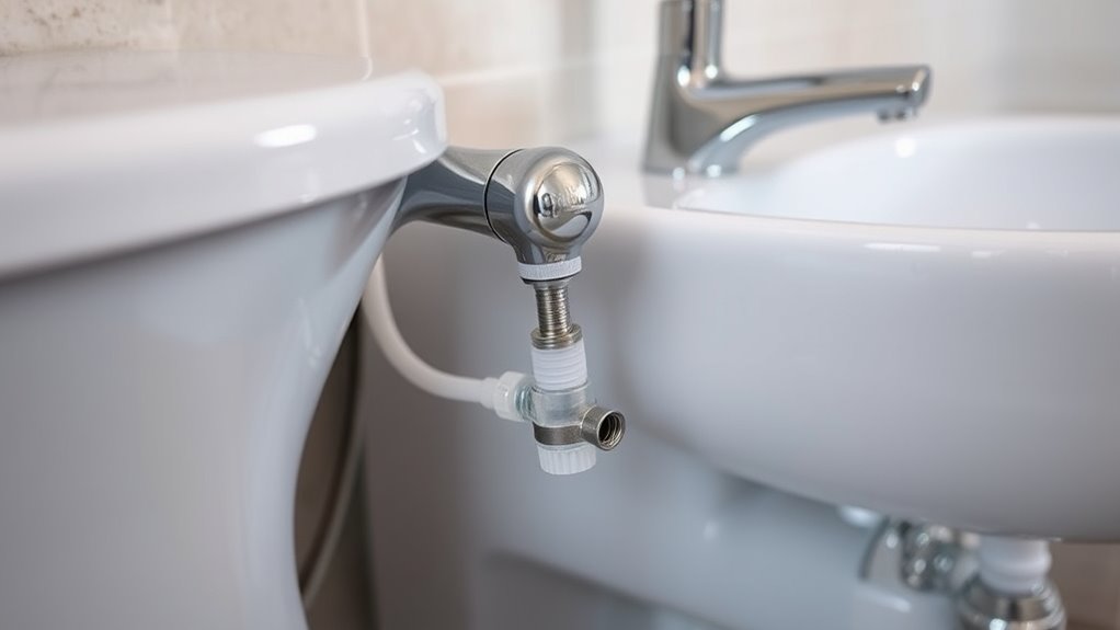 toilet and sink plumbing