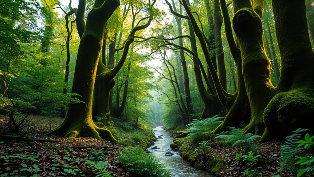 urban green spaces absorb carbon