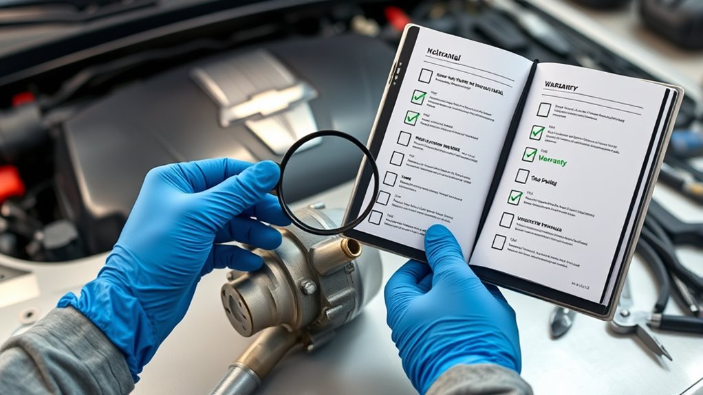 warranty coverage for water pump